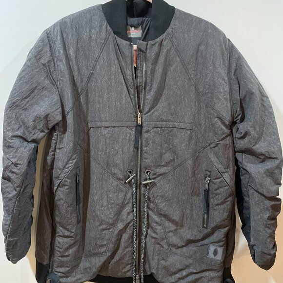 NWT $368 Free People Movement Tricked Out Trek Lightweight Puffer Jacket Grey - Picture 7 of 16